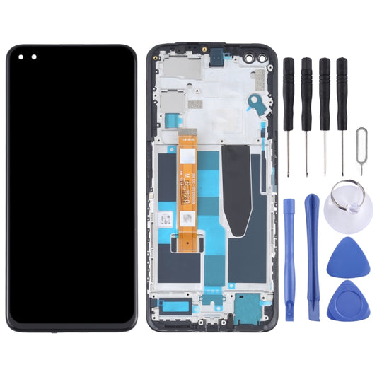 LCD Screen and Digitizer Full Assembly With Frame for OPPO Realme X50 5G RMX2144 - LCD Screen by buy2fix | Online Shopping UK | buy2fix