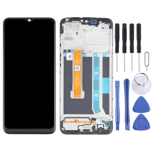 Original LCD Screen and Digitizer Full Assembly With Frame for OPPO A15 / A15S / A35 / A16K CPH2185 CPH2179 PEHM00 - LCD Screen by buy2fix | Online Shopping UK | buy2fix