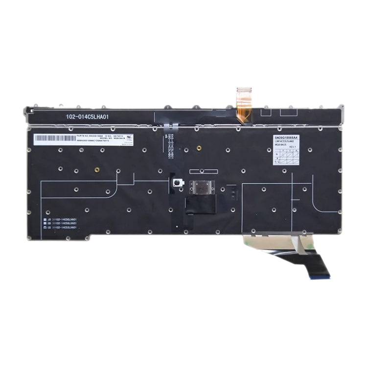 US Version Keyboard With Back Light for Lenovo Thinkpad X1 Carbon 3rd Gen 2015 - Replacement Keyboards by buy2fix | Online Shopping UK | buy2fix