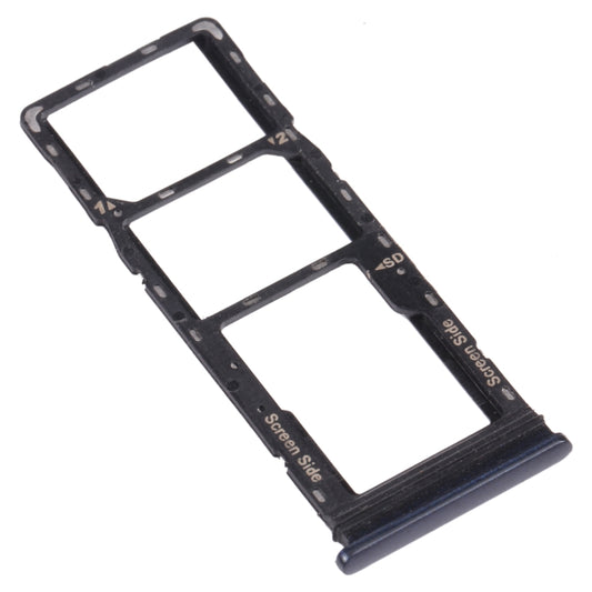 For Infinix Note 8i X683 SIM Card Tray + SIM Card Tray + Micro SD Card Tray (Blue) - Card Tray by buy2fix | Online Shopping UK | buy2fix