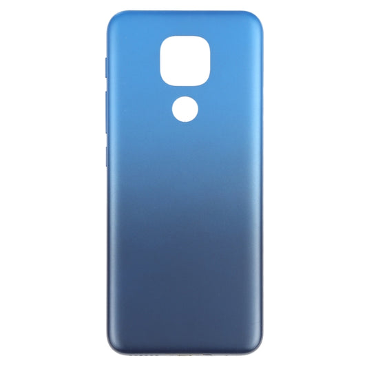 Battery Back Cover for Motorola Moto E7 Plus XT2081-1 (Blue) - Back Cover by buy2fix | Online Shopping UK | buy2fix