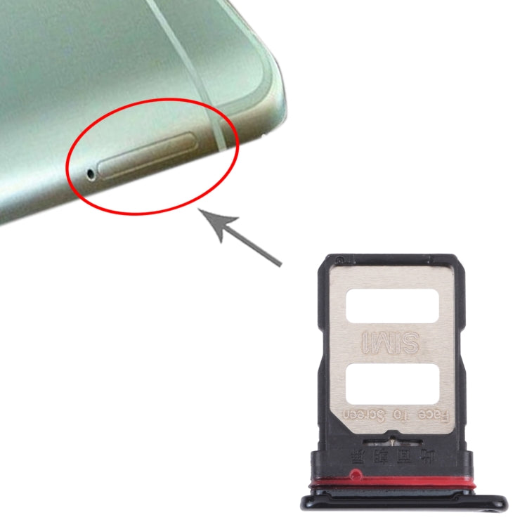 SIM Card Tray + SIM Card Tray for Xiaomi Redmi K40 Pro / Redmi K40 / Redmi K40 Pro+ / Poco F3 / Mi 11i / Mi 11X / Mi 11X Pro(Black) by buy2fix