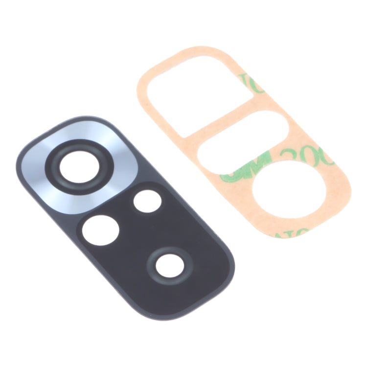 10 PCS Back Camera Lens for Xiaomi Redmi Note 10S M2101K7BG M2101K7BI M2101K7BNY(Silver) - Camera by buy2fix | Online Shopping UK | buy2fix