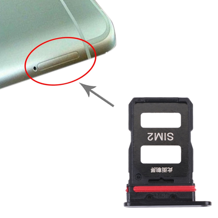 SIM Card Tray + SIM Card Tray for Xiaomi Redmi K40 Gaming M2012K10C M2104K10AC (Black) - Card Tray by buy2fix | Online Shopping UK | buy2fix
