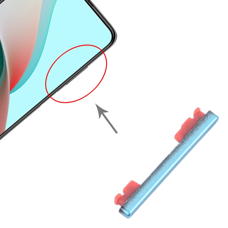 Volume Control Button for Xiaomi Redmi Note 9 5G / Redmi Note 9T M2007J22C M2007J22G J22 (Blue) by buy2fix