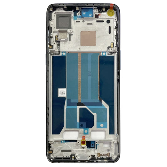 For OnePlus Nord 2 5G DN2101 DN2103 Middle Frame Bezel Plate (Blue) - Frame Bezel Plate by buy2fix | Online Shopping UK | buy2fix