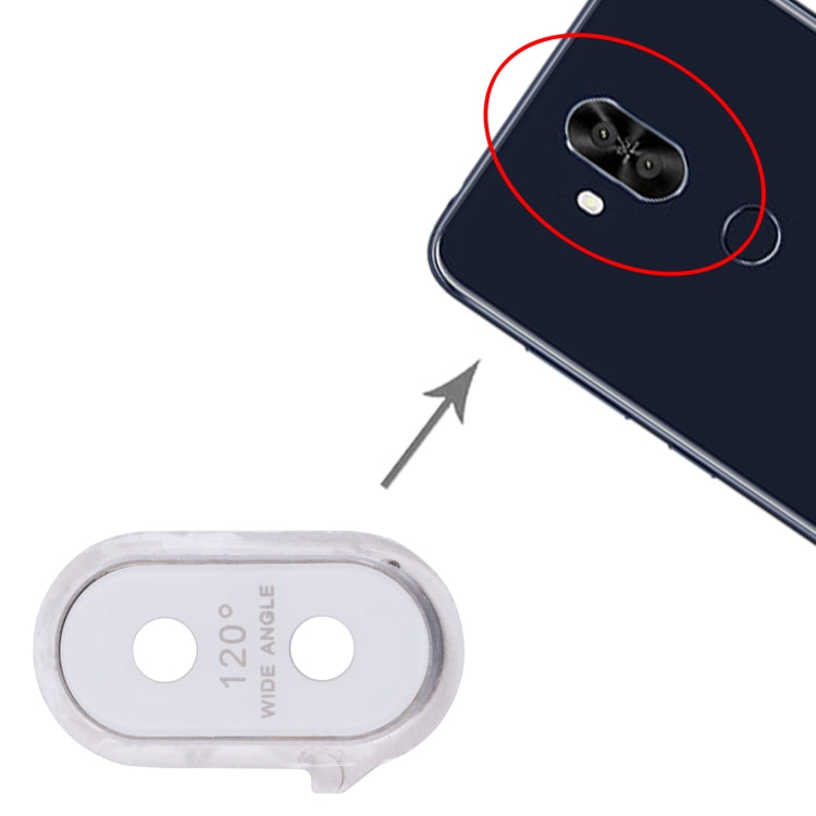 Camera Lens Cover for Asus Zenfone 5 Lite ZC600KL (White) - Camera by buy2fix | Online Shopping UK | buy2fix