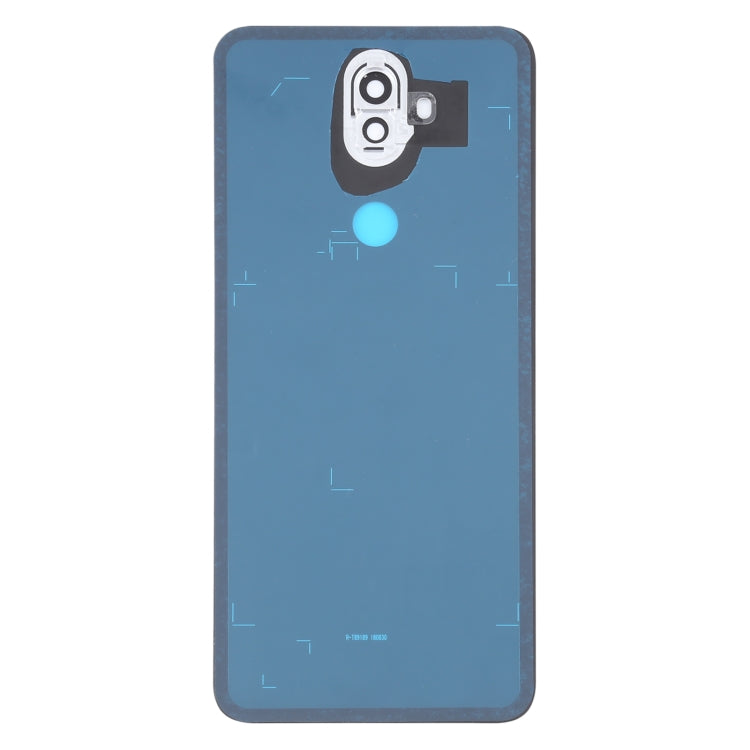 Grass Material Battery Back Cover With Camera Lens for Asus Zenfone 5 Lite ZC600KL(Blue) - Back Cover by buy2fix | Online Shopping UK | buy2fix