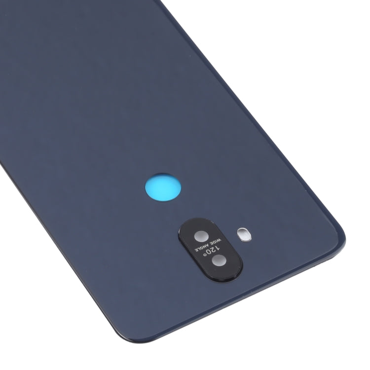 Grass Material Battery Back Cover With Camera Lens for Asus Zenfone 5 Lite ZC600KL(Blue) - Back Cover by buy2fix | Online Shopping UK | buy2fix
