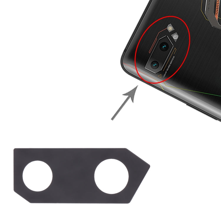 Back Camera Lens for Asus ROG Phone II ZS660KL (Black) - Camera by buy2fix | Online Shopping UK | buy2fix