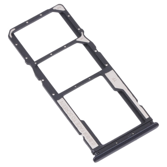 SIM Card Tray + SIM Card Tray + Micro SD Card Tray for Xiaomi Redmi 9T 4G / Redmi Note 9 4G J19S M2010J19SC M2010J19SG M2010J19SY (Black) by buy2fix