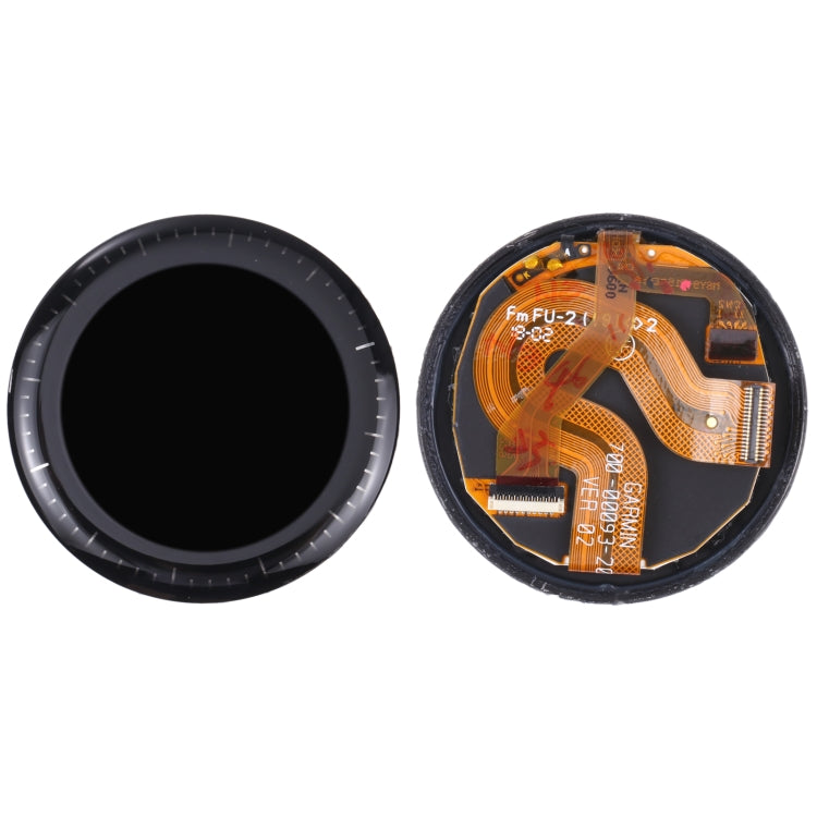 LCD Screen and Digitizer Full Assembly for Garmin Vivoactive 3 Music (Black) - For Garmin by buy2fix | Online Shopping UK | buy2fix