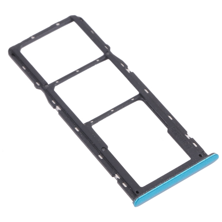 For OPPO Realme 6i / Realme Narzo 10 SIM Card Tray + SIM Card Tray + Micro SD Card Tray (Green) - Card Tray by buy2fix | Online Shopping UK | buy2fix
