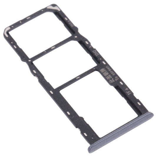 For OPPO Realme C3 RMX2027, RMX2020, RMX2021 SIM Card Tray + SIM Card Tray + Micro SD Card Tray (Grey) by buy2fix
