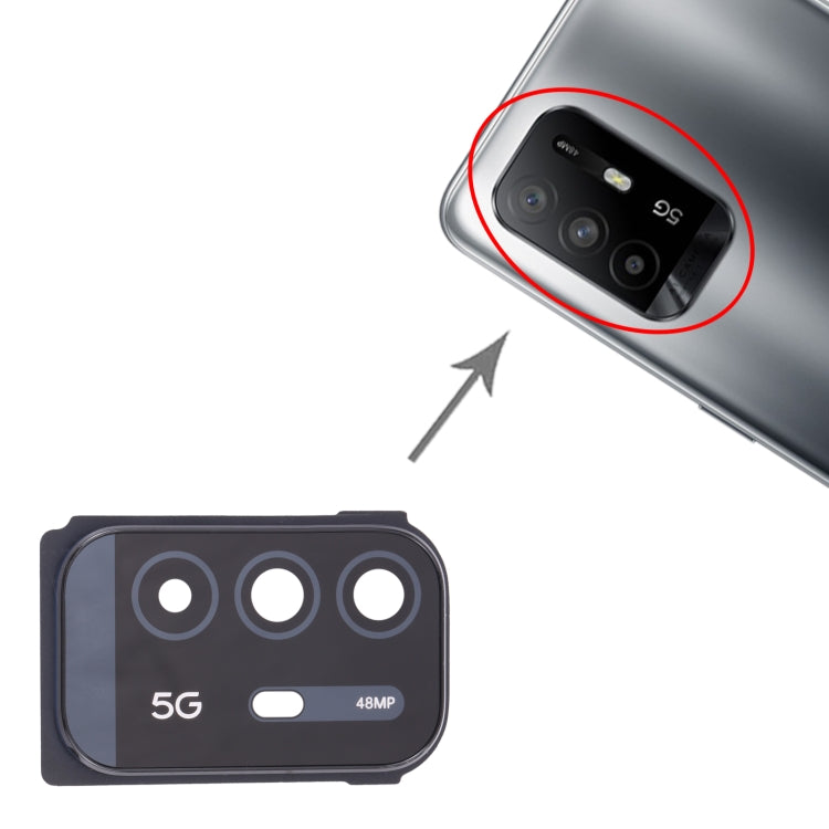 For OPPO A95 PELM00 Camera Lens Cover (Blue) by buy2fix