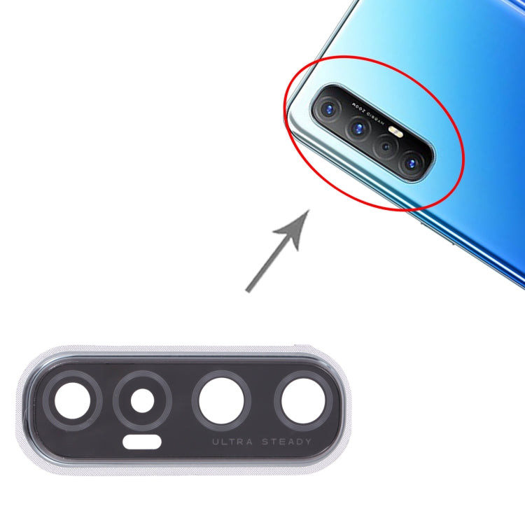 For OPPO Reno3 Pro 5G PCRM00, PCRT00, CPH2009 / Reno3 Pro 4G CPH2035, CPH2037, CPH2036 Camera Lens Cover (Black) - Camera Series by buy2fix | Online Shopping UK | buy2fix