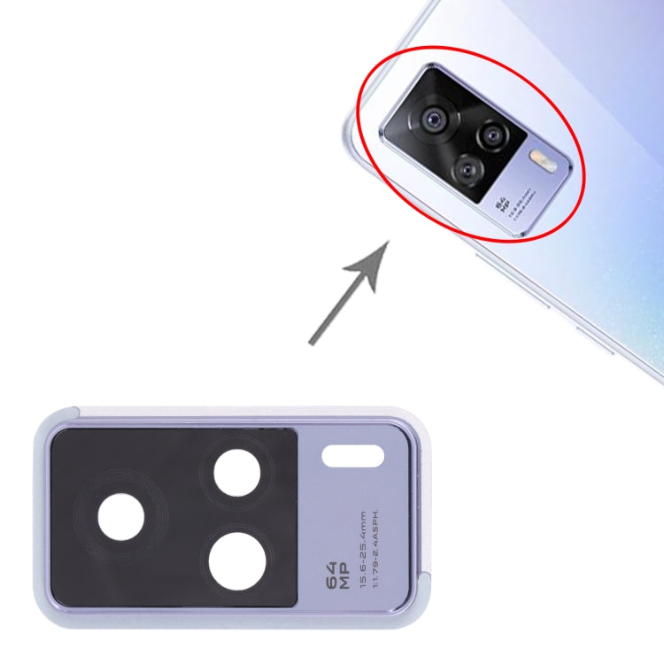 For vivo S9e Camera Lens Cover (Black) - Camera Parts by buy2fix | Online Shopping UK | buy2fix