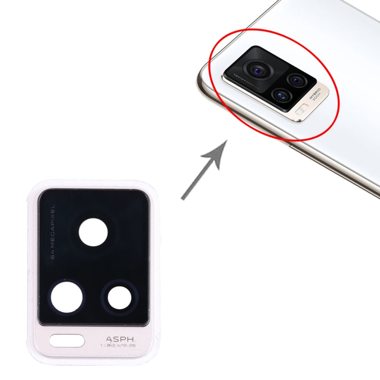 For vivo S7 V2020A Camera Lens Cover (White) by buy2fix