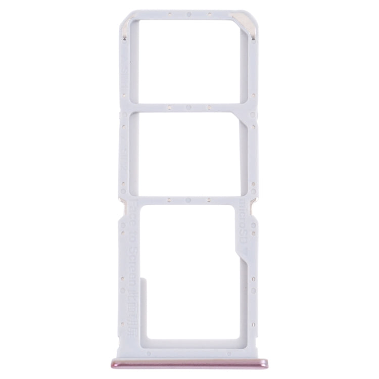 For OPPO A55 PEMM00, PEMM20, PEMT00, PEMT20 SIM Card Tray + SIM Card Tray + Micro SD Card Tray (Gold) - Card Tray by buy2fix | Online Shopping UK | buy2fix