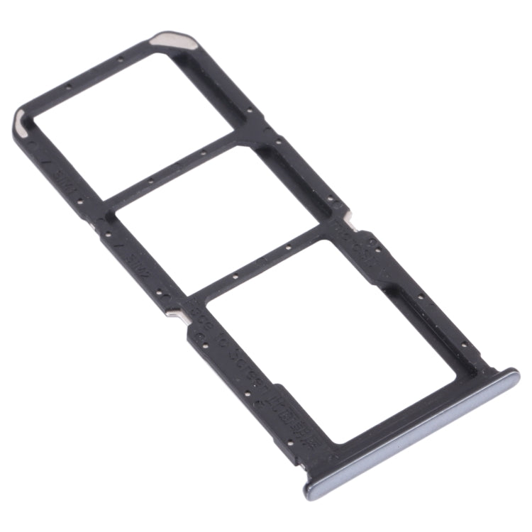 For OPPO A74 5G / A54 5G / A93 PCGM00, PEHM00 SIM Card Tray + SIM Card Tray + Micro SD Card Tray(Black) - Card Tray by buy2fix | Online Shopping UK | buy2fix