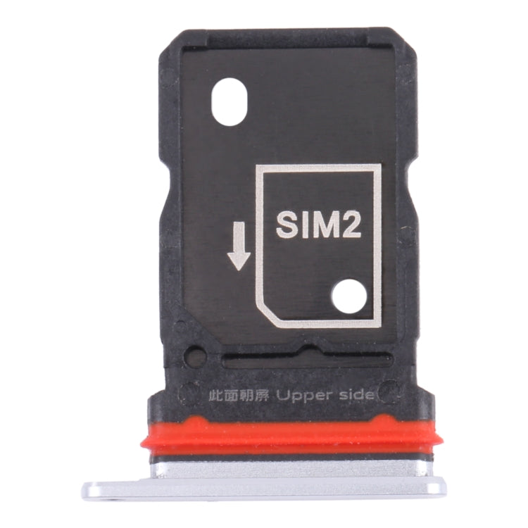 For Vivo iQOO 7 V2049A, I2009 SIM Card Tray + SIM Card Tray (White) - Card Tray by buy2fix | Online Shopping UK | buy2fix