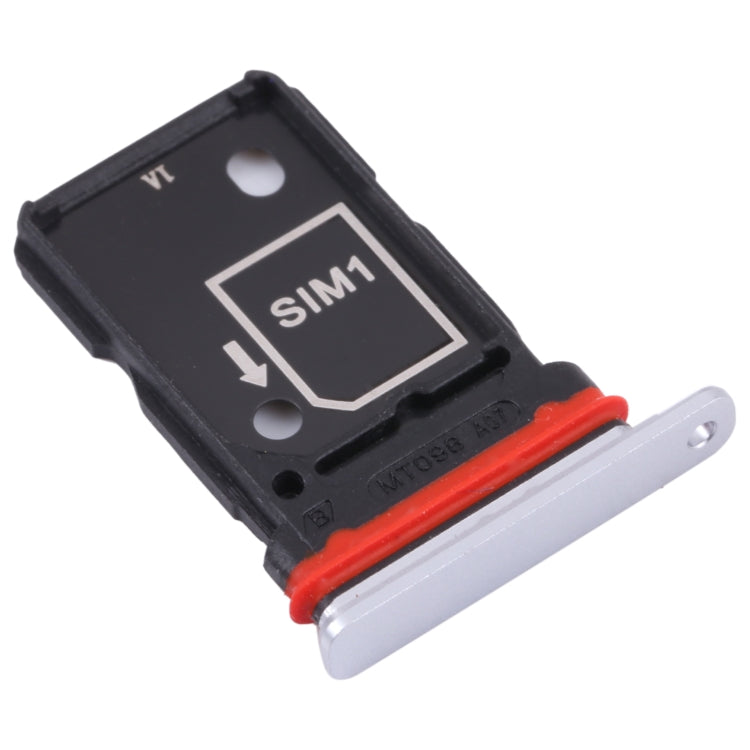 For Vivo iQOO 7 V2049A, I2009 SIM Card Tray + SIM Card Tray (White) - Card Tray by buy2fix | Online Shopping UK | buy2fix