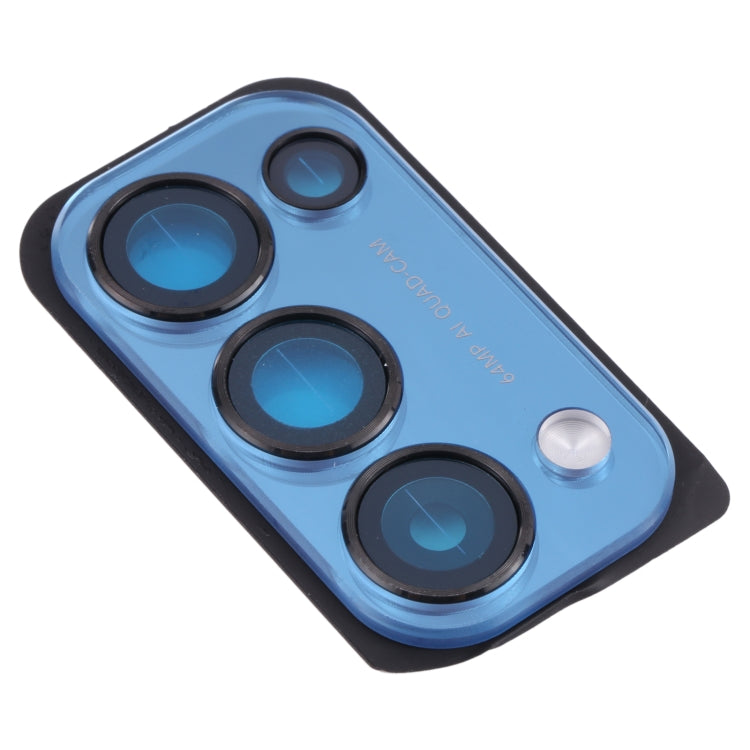 For OPPO Reno5 Pro 5G PDSM00, PDST00, CPH2201 Camera Lens Cover (Blue) - Camera Series by buy2fix | Online Shopping UK | buy2fix
