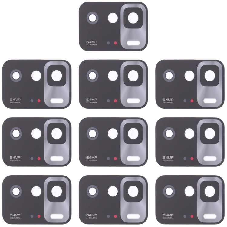 10 PCS Back Camera Lens for Xiaomi Redmi Note 10 Pro 5G / Poco X3 GT - Camera by buy2fix | Online Shopping UK | buy2fix