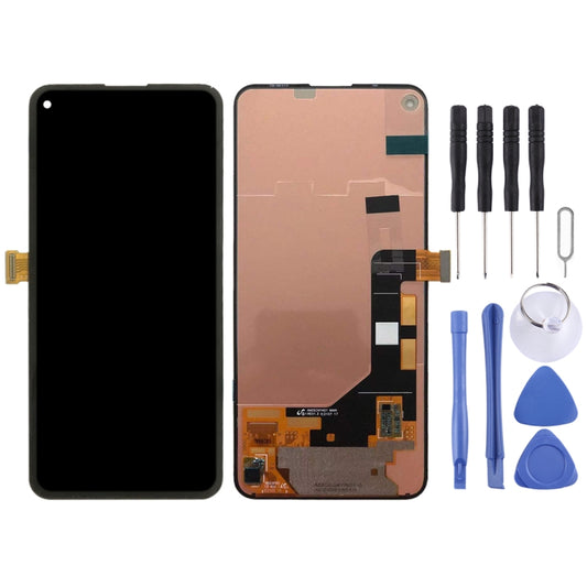 OEM LCD Screen for Google Pixel 5A 5G 2021 with Digitizer Full Assembly (Black) - LCD Screen by buy2fix | Online Shopping UK | buy2fix