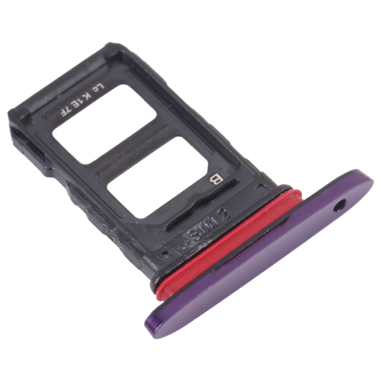 For OPPO Find X CPH1871 PAFM00 SIM Card Tray + SIM Card Tray (Purple) - Card Tray by buy2fix | Online Shopping UK | buy2fix