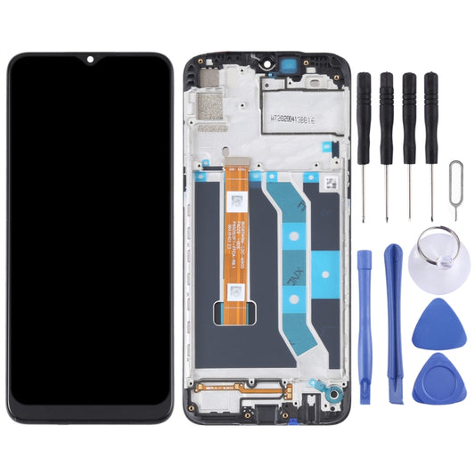 LCD Screen and Digitizer Full Assembly With Frame for OPPO Realme Narzo 10 / Realme 6i RMX2040 by buy2fix