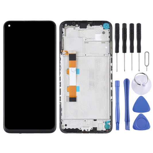 Original LCD Screen and Digitizer Full Assembly With Frame for Xiaomi Redmi Note 9 5G / Redmi Note 9T 5G M2007J22C - LCD Screen by buy2fix | Online Shopping UK | buy2fix