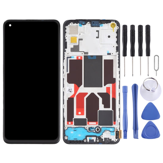 Original LCD Screen and Digitizer Full Assembly With Frame for OPPO K9 PEXM00 by buy2fix