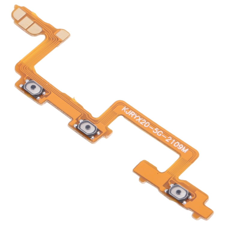 Power Button & Volume Button Flex Cable for Honor X20 - Flex Cable by buy2fix | Online Shopping UK | buy2fix