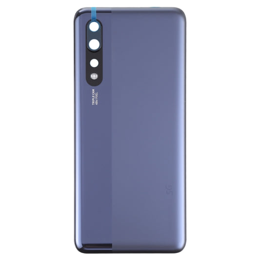 Glass Battery Back Cover for ZTE Axon 10s Pro 5G(Blue) by buy2fix