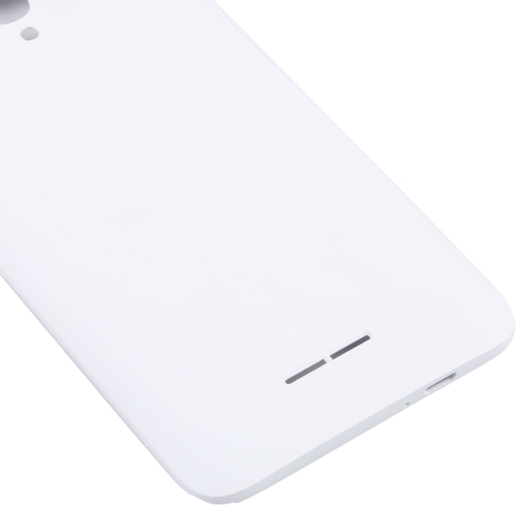 For Alcatel One Touch Pop 4 Plus 5056 Battery Back Cover (White) - Back Cover by buy2fix | Online Shopping UK | buy2fix