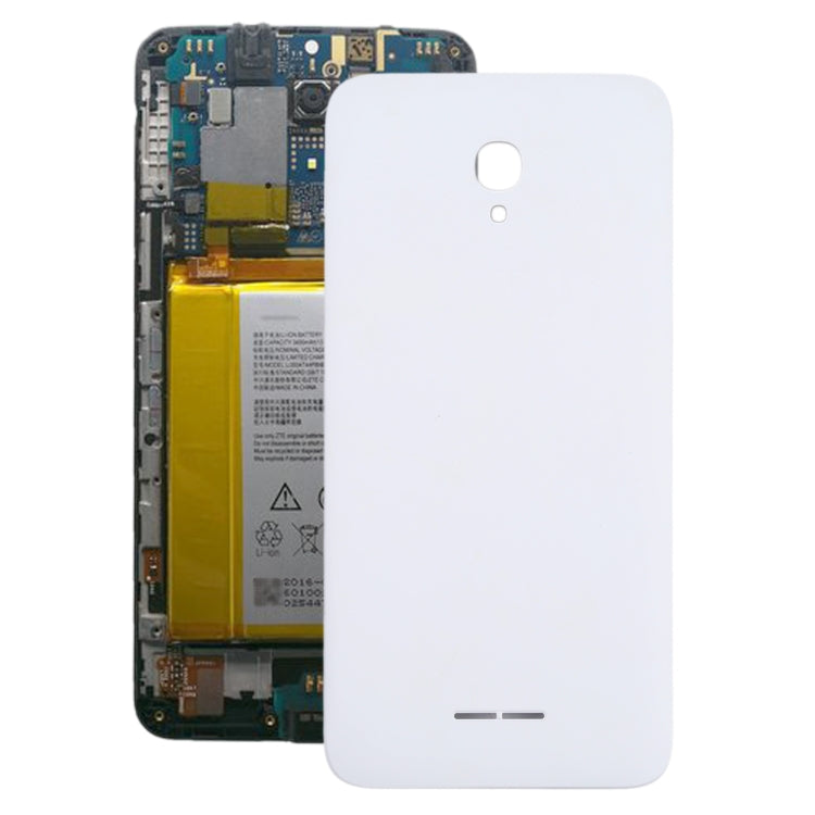 For Alcatel One Touch Pop 4 Plus 5056 Battery Back Cover (White) - Back Cover by buy2fix | Online Shopping UK | buy2fix