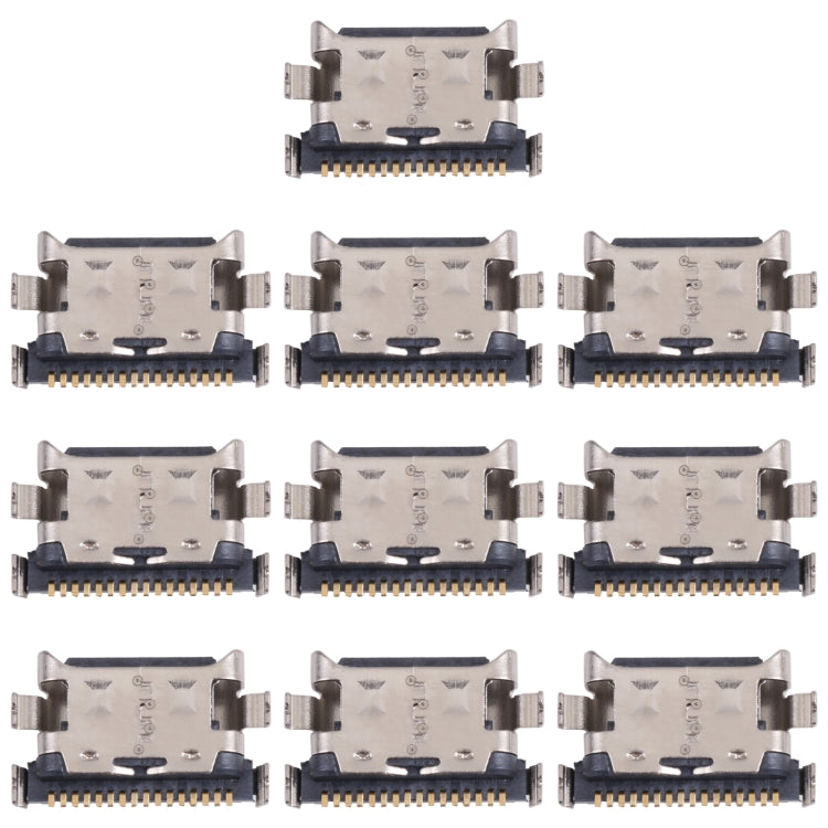 10 PCS Charging Port Connector for Honor X10 Max 5G - Tail Connector by buy2fix | Online Shopping UK | buy2fix