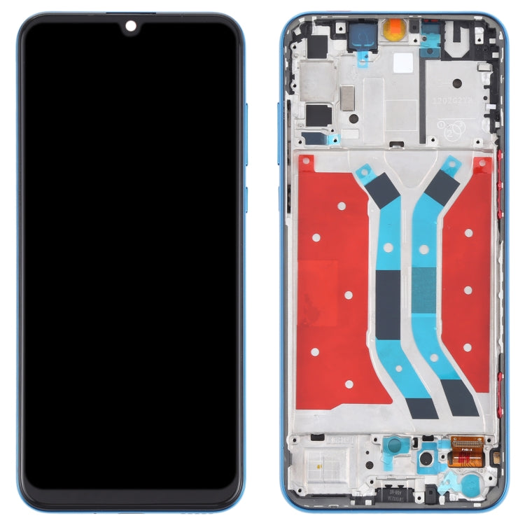 OEM LCD Screen for Huawei Y8p Digitizer Full Assembly with Frame(Blue) - LCD Screen by buy2fix | Online Shopping UK | buy2fix