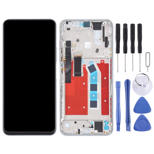 OEM LCD Screen for Honor X10 Pro Digitizer Full Assembly with Frame(Silver) - LCD Screen by buy2fix | Online Shopping UK | buy2fix
