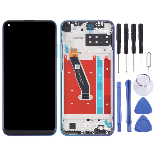 OEM LCD Screen for Honor Play 4T Digitizer Full Assembly With Frame(Blue) - LCD Screen by buy2fix | Online Shopping UK | buy2fix