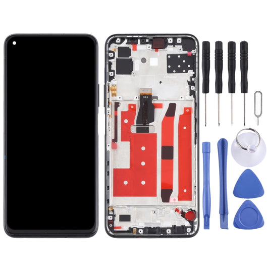 Original LCD Screen for Huawei P40 Lite 5G Digitizer Full Assembly With Frame(Black) - LCD Screen by buy2fix | Online Shopping UK | buy2fix