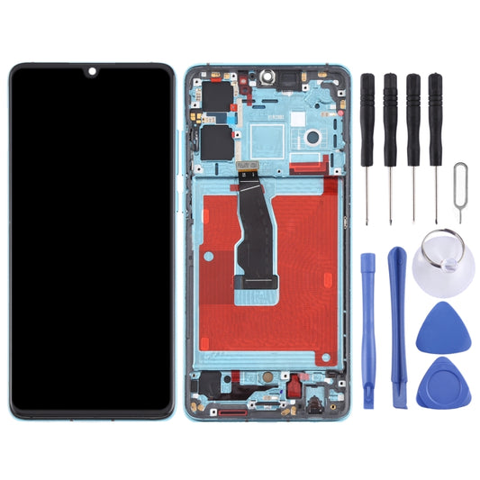 Original OLED LCD Screen for Huawei P30 Digitizer Full Assembly With Frame(Twilight) - LCD Screen by buy2fix | Online Shopping UK | buy2fix