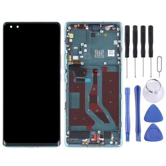 Original OLED LCD Screen for Huawei Nova 8 Pro 5G Digitizer Full Assembly With Frame(Green) - LCD Screen by buy2fix | Online Shopping UK | buy2fix