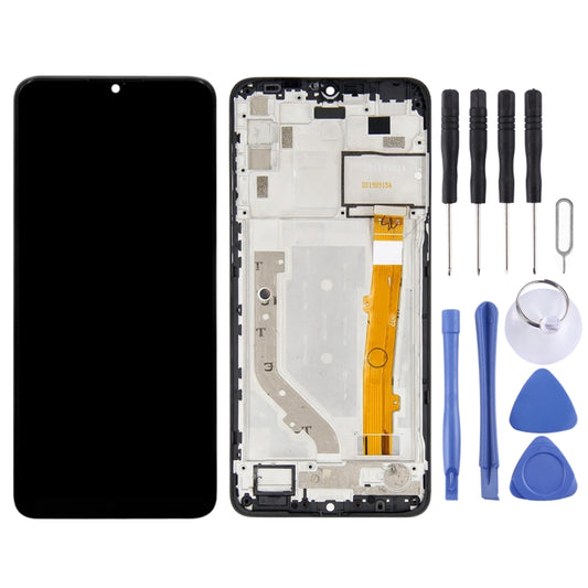 LCD Screen and Digitizer Full Assembly With Frame for Alcatel 3X 2019 5048Y 5048U 5048 OT5048Y OT5048(Black) - LCD Screen by buy2fix | Online Shopping UK | buy2fix