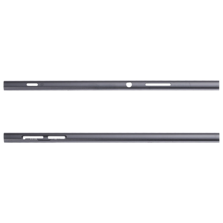 1 Pair Metal Side Part Sidebar For Sony Xperia XA2 Ultra(Black) - Frame Bezel Plate by buy2fix | Online Shopping UK | buy2fix