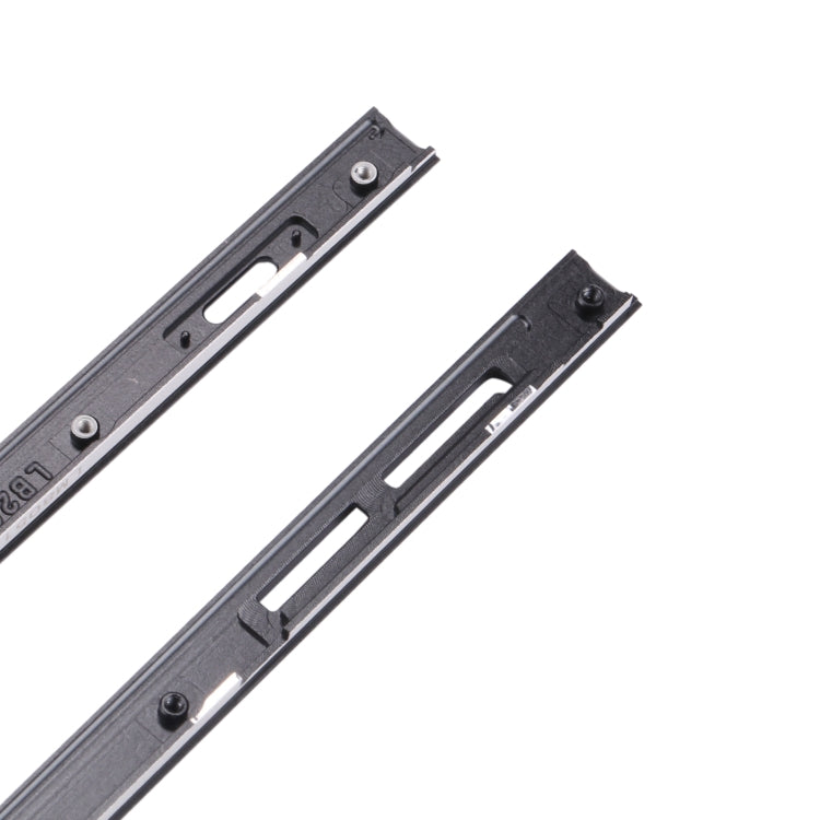 1 Pair Metal Side Part Sidebar For Sony Xperia XA2 Ultra(Black) - Frame Bezel Plate by buy2fix | Online Shopping UK | buy2fix