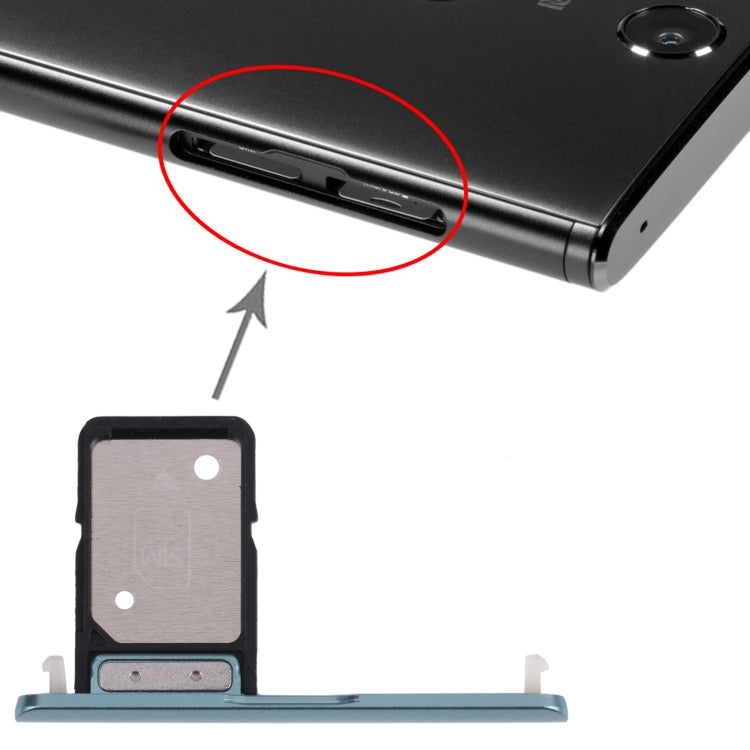 SIM Card Tray for Sony Xperia XA2 Plus (Green) by buy2fix