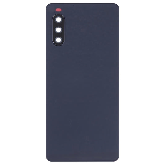 For Sony Xperia 10 III Battery Back Cover (Black) - Back Cover by buy2fix | Online Shopping UK | buy2fix