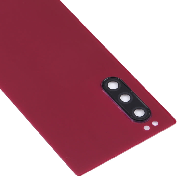 Battery Back Cover for Sony Xperia 5(Red) - Back Cover by buy2fix | Online Shopping UK | buy2fix